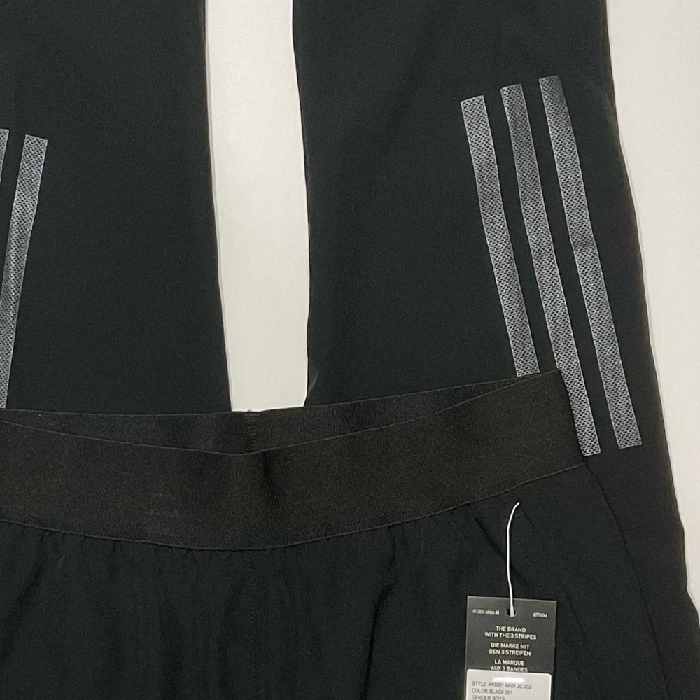 Adidas Training Pants Youth Boys Athletic Sports Stretch Woven Trousers XL - Picture 6 of 10